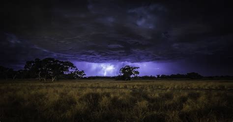 Lightning Strikes Down Near Perth Western Australia 2048×1365