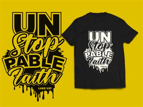 Design Urban Inspirational Christian T Shirts By Teksperez Fiverr