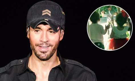 Enrique Iglesias Shares Hilarious Vid Of Twins Lucy And Nicholas