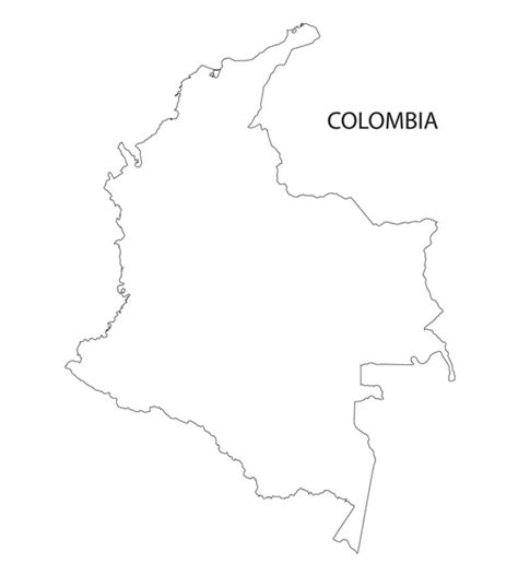 Mapa De Colombia Stock Vectors Royalty Free Mapa De Colombia