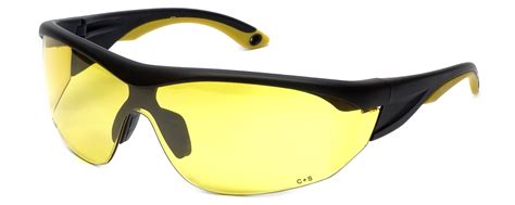 Rimless Safety Glasses S 47 Ndm Z87 Safety Rated W Yellow Lens Rhino Safety Glasses