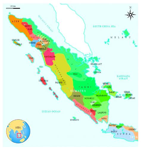 The Map Of Ethnic Groups In Sumatra Islands And Surroundings Download Scientific Diagram