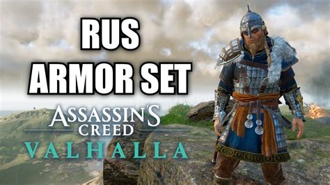 Assassins Creed Valhalla Rus Armor Set Wrath Of The Druids Youtube