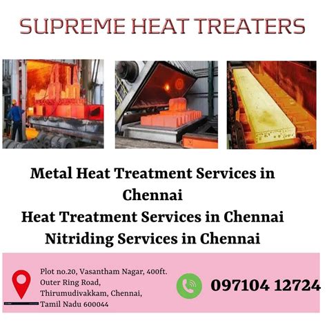 Supreme Heat Treaters Metal Heat Treatment Services In Chennai