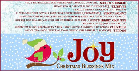 Caramel Potatoes Christmas Blessings Mix With Printable Tags