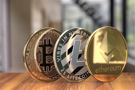Crypto coins in luxury home free image download