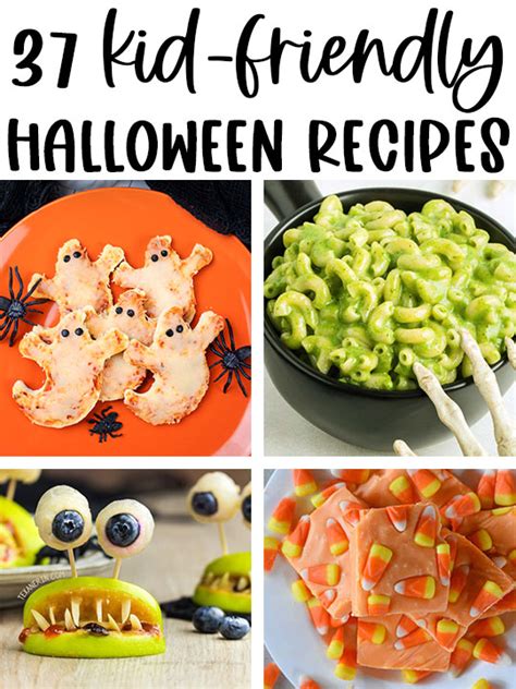 Kids Halloween Party Food Ideas Fun Halloween Recipes For Kids