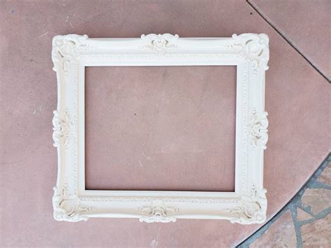 16x20 Ivory Shabby Frame Decorative French Frame Home Decor Etsy