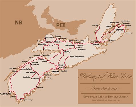 Resources Nova Scotia Railway Heritage Society