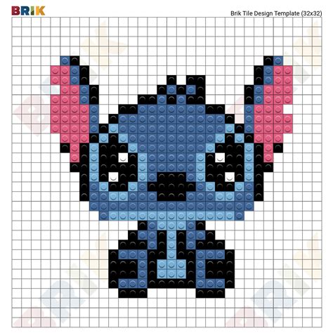 Excel Pixel Art Stitch