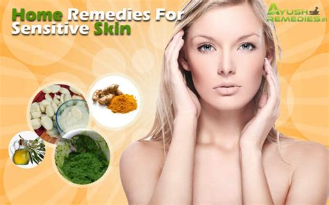 6 Best Home Remedies For Sensitive Skin Skin Care Treatment