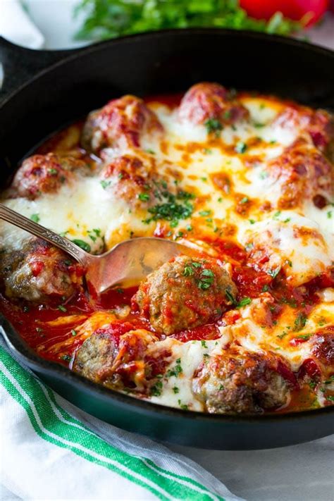 This Meatball Bake Recipe Is Homemade Meatballs Broiled To Perfection