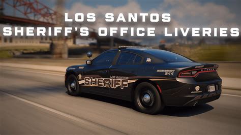 Los Santos Sheriff S Office V2 Liveries Minty Productions YouTube