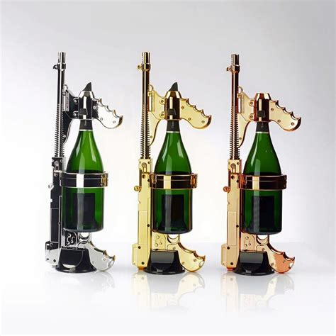 KING OF SPARKLERS Champagne Gun Bottle Service VIP Party Supplies Bar Restaurant Chrome