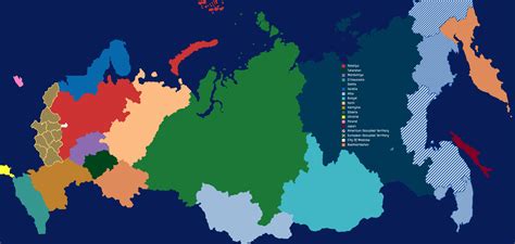 If Russia Was Divided in my opinion : r/MapPorn