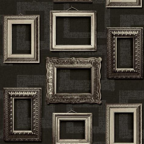 Shop allmodern for modern and contemporary black picture frames to match your style and budget. Modern Wallpaper Vintage Frames Muriva L3510 - MurivaMuriva