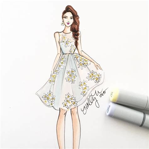 See This Instagram Photo By Hnicholsillustration • 3874 Likes Dress