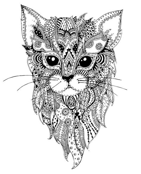 Głowa Kota Do Wydruku I Pokolorowania In 2023 Cat Coloring Book