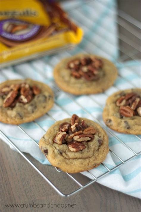 Easy Chocolate Chip Turtle Cookies Recipe On Crumbsandchaos Net