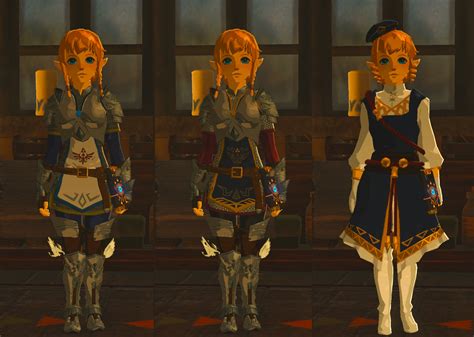 Royal Knight Armor The Legend Of Zelda Breath Of The Wild Wiiu Mods