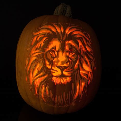 Leo The Lion The Carving Blog Awesome Pumpkin Carvings Disney