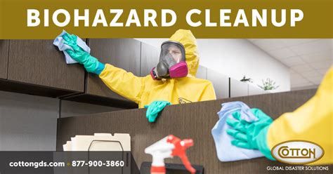 Commercial Biohazard And Crime Scene Cleanup Cotton Gds