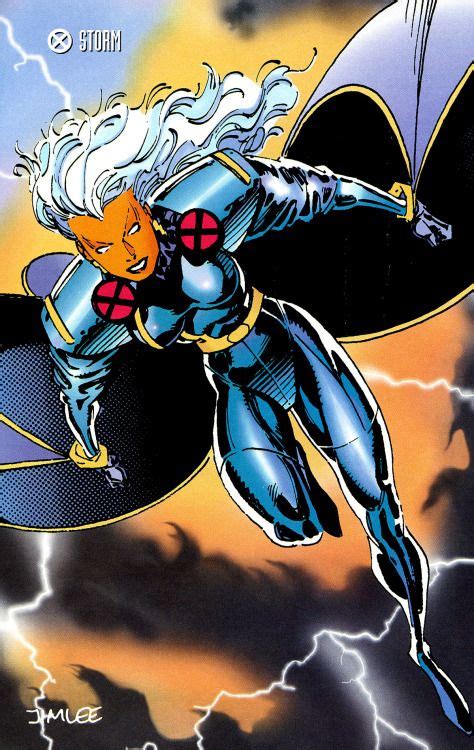 Storm By Jim Lee Superhéroes Marvel Personajes Comic Marvel Cómics