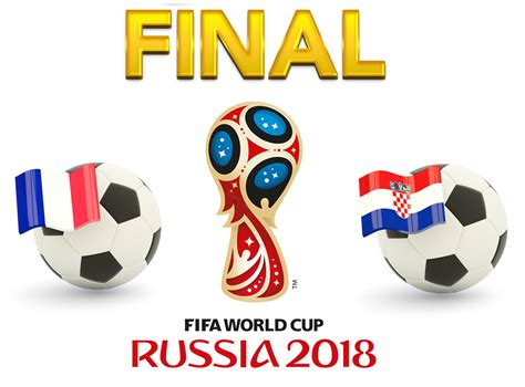 Fifa World Cup 2018 Final Match France Vs Croatia Png Photos Png Mart