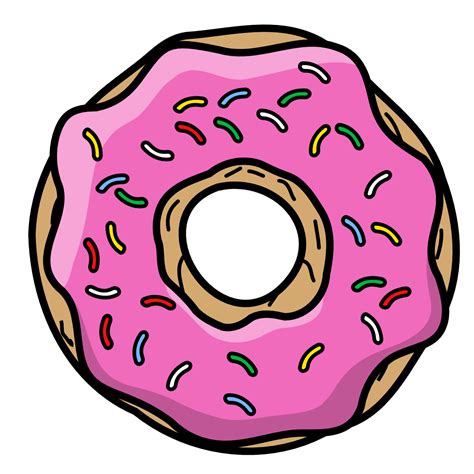 Donut Cartoon By Thegoldenbox On Deviantart