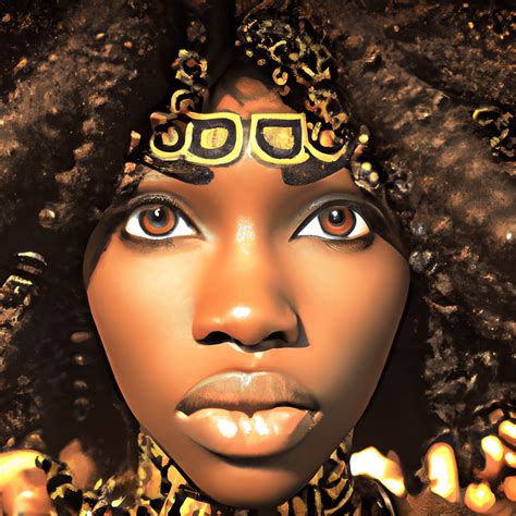 Queen Gorgeous Brown Skin Woman Melanin Graphic · Creative Fabrica
