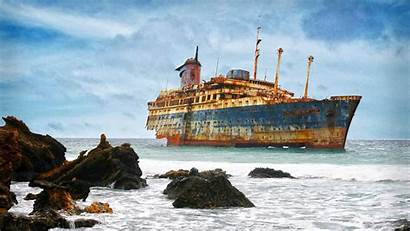 Abandoned Ship Fuerteventura Titanic Ships American Wallpapers