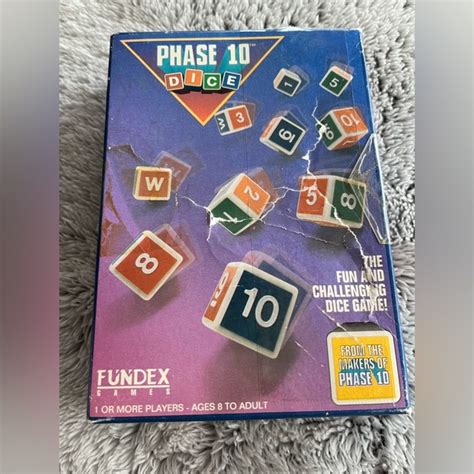 Fundex Games Phase Dice Game 1993 Vintage Complete Poshmark