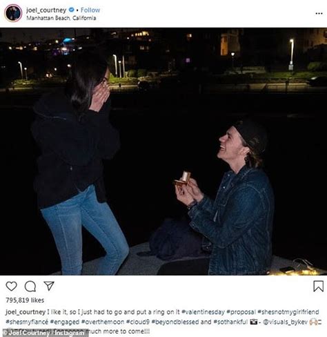 The Kissing Booths Joel Courtney Gets Engaged To Girlfriend Mia