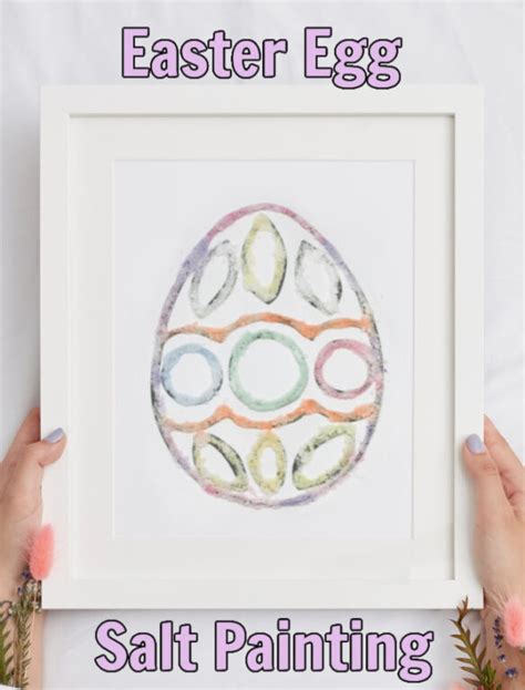 Salt Painted Easter Eggs Todays Creative Ideas
