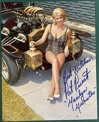 Pat Priest Marilyn Munster The Munsters Signed Autographed X Photo