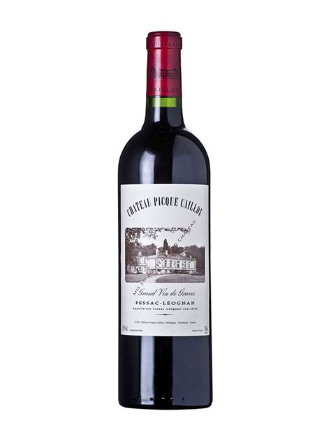 Near prestigious chateau haut brion, chateau caillou picque extends its vineyard of 20 hectares at the very gates of bordeaux, the historic cradle of the designation. Chateau Picque Caillou Pessac-Léognan Rouge 2015 - Wine Goblet