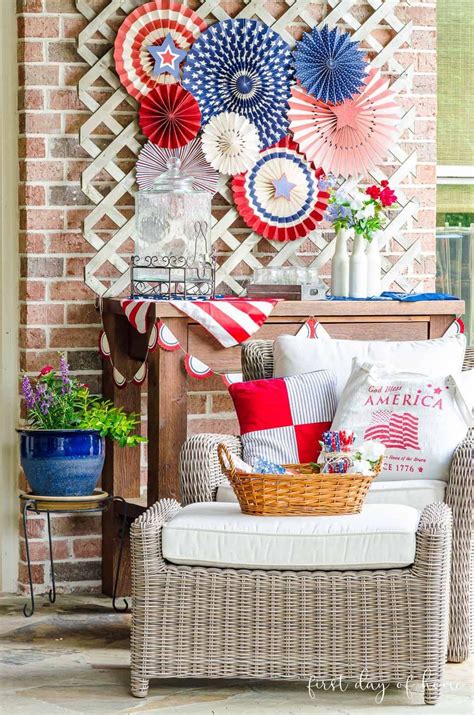36 Cozy 4th Of July Decoration Ideas For Outdoor That You Need To Try