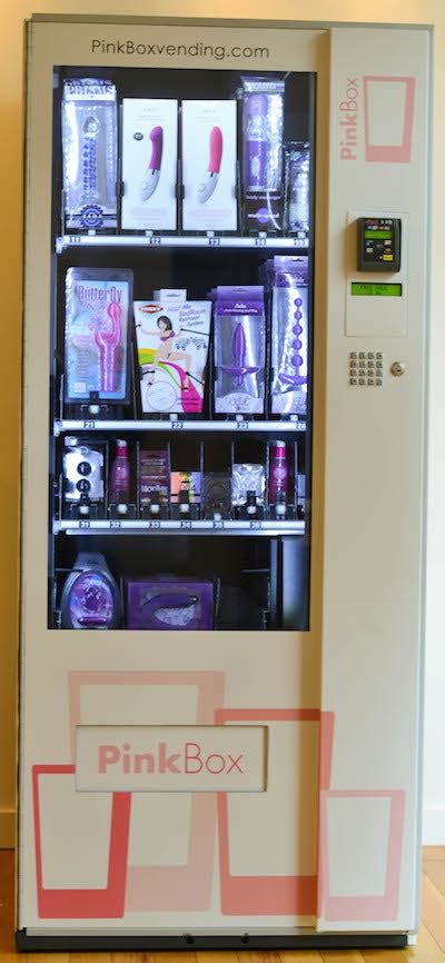 pinkbox debuted america s first sex toy vending machine and oh it s a good time to be alive