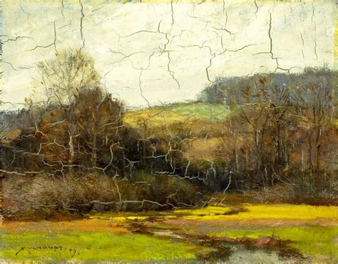 frederick j mulhaupt november landscape 1909 mutualart