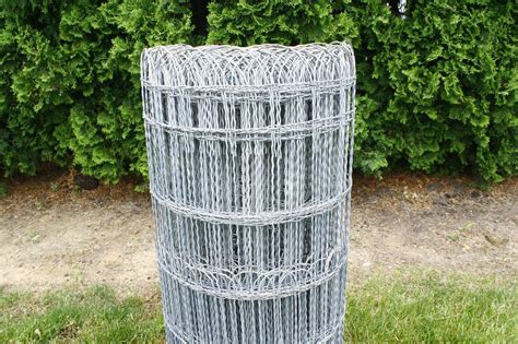 Ornamental Loop Fence Decorative Woven Wire Fencing Galvanized Metal