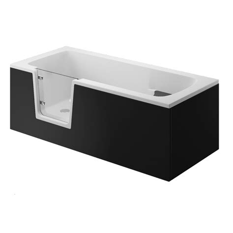Die tür für den nachträglichen einbau in bestehende. Badewanne für barrierefreies Bad mit Tür links und ...