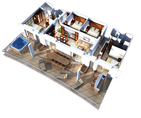 Royal Caribbean Villa Suite Floor Plan Floor Roma