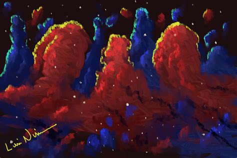 Blood Nebula By Luminousnine On Deviantart