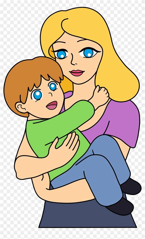 Mom And Son Png Clipart Mother Clip Art Mother With Baby Clip Art