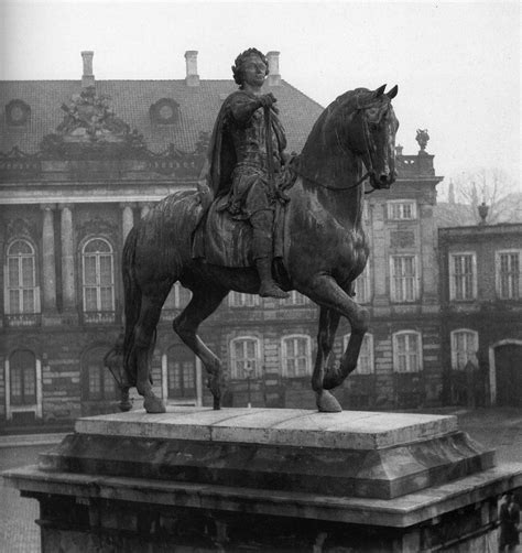 Equestrian Statue Of Frederick V Of Denmark By Saly Jacques François