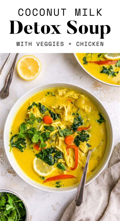Give Your Body A Reset With This Veggie Filled Detox Soup Its Healthy Filling And Packed With