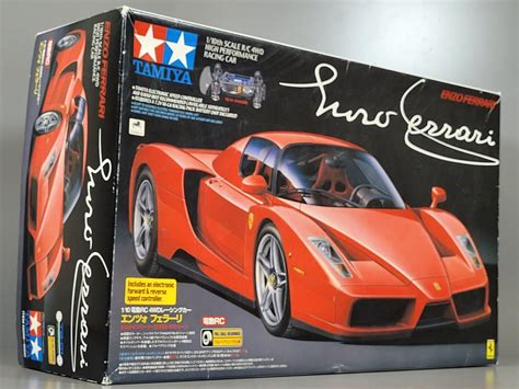 Rare New Open Box Tamiya 110 Rc Enzo Ferrari Tb 01 4wd Chassis