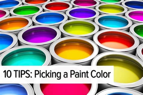 10 Tips For Picking Paint Colors Color Palette And Schemes For Rooms In