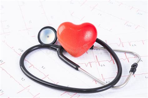 Red Heart And Stethoscope Photography Stock Photo Image Of Disease