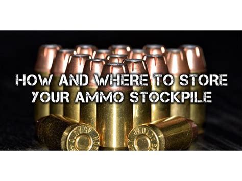 Ammo Storage And Stockpiling With Gunmetal Armory On Pbn 0405 By Prepper